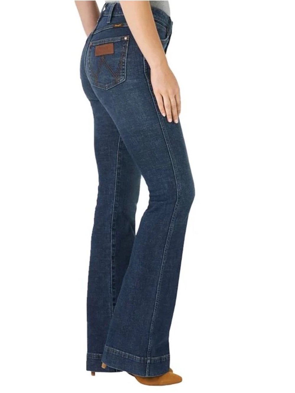 WRANGLER RETRO HIGH RISE BAILEY BOOTCUT TROUSER JEANS